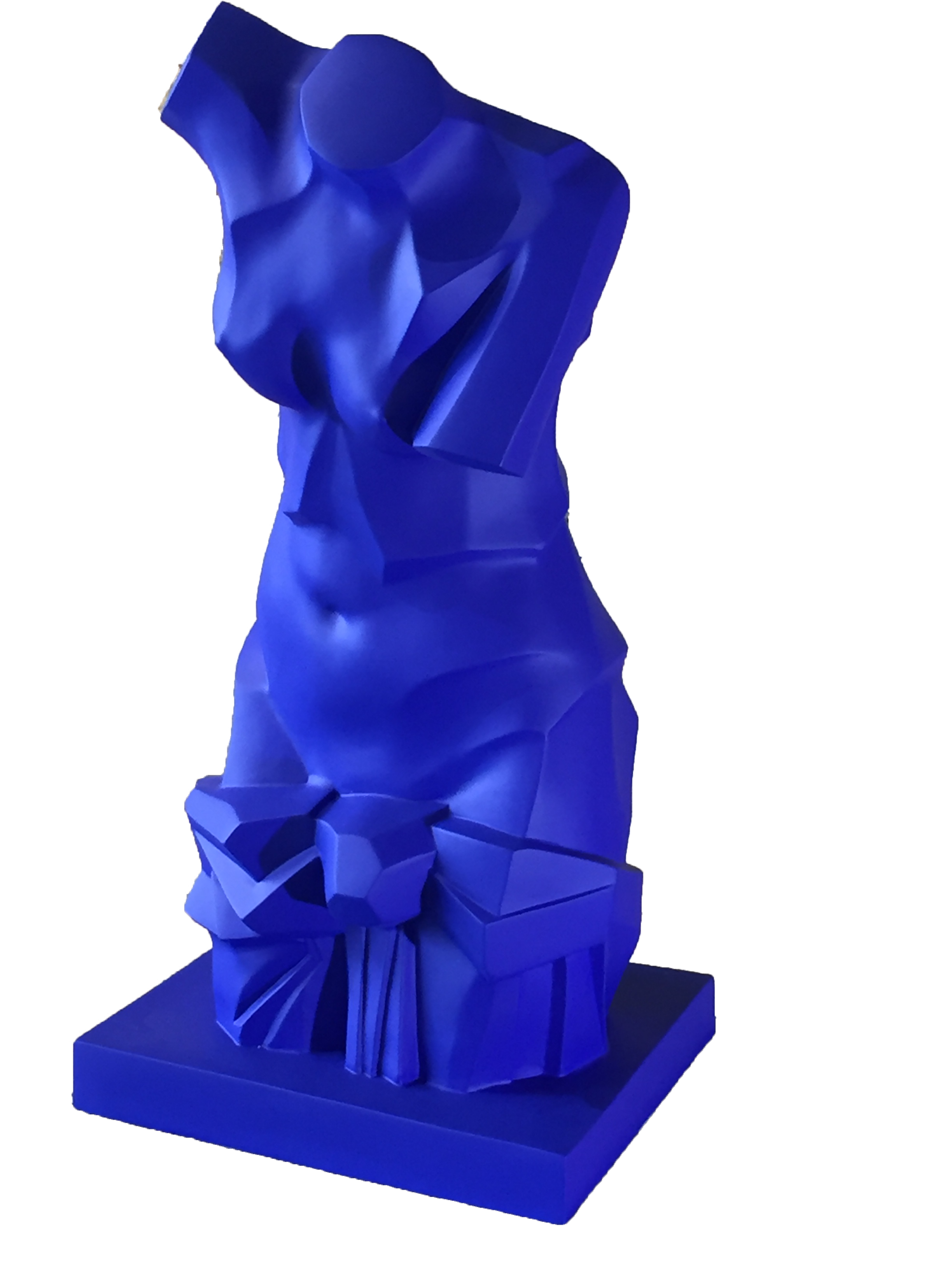 Torse bleu