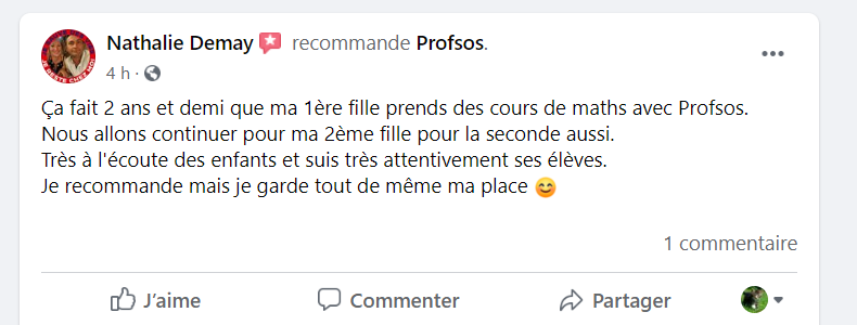 Commentaire mme demay
