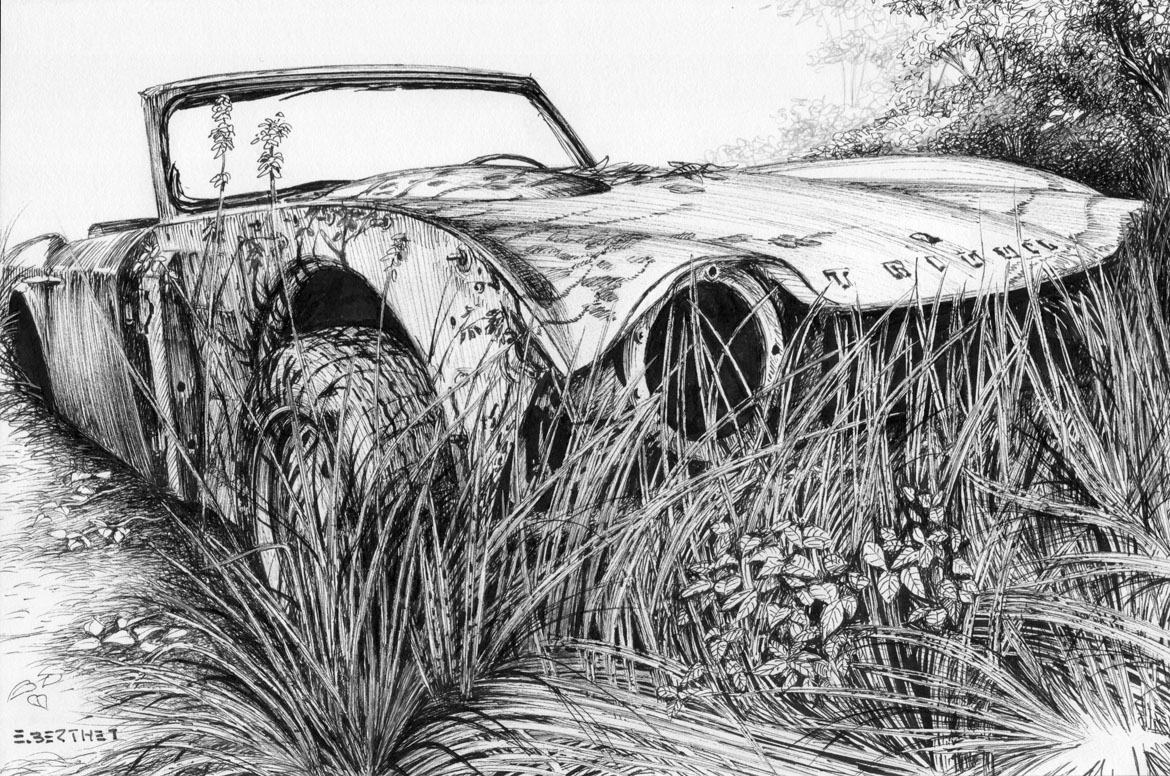 Epave triumph tr5 copie