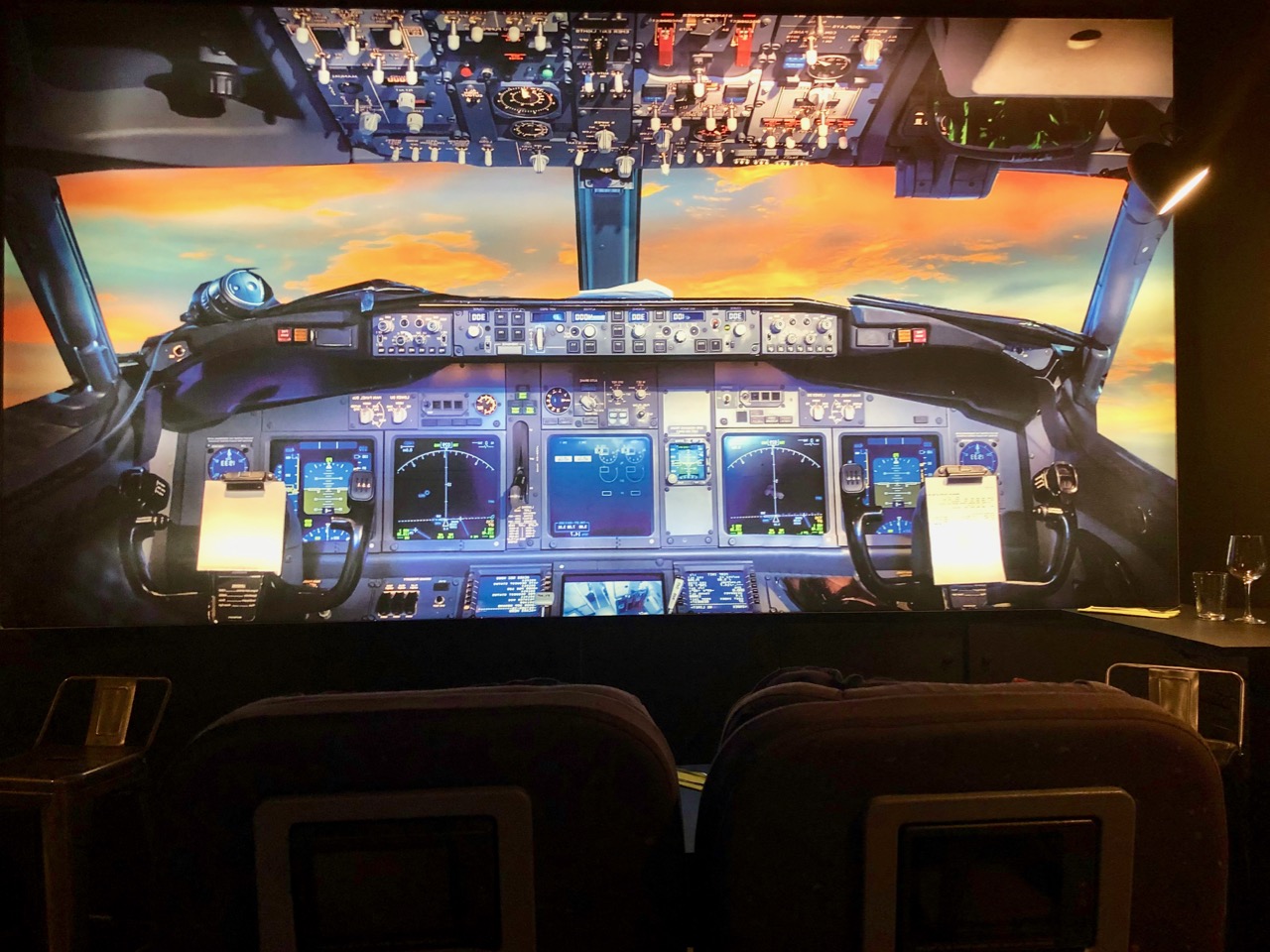 Lille jet lag cockpit