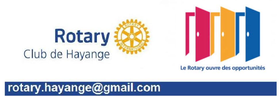 Le Rotary Club de HAYANGE ouvre des opportunités