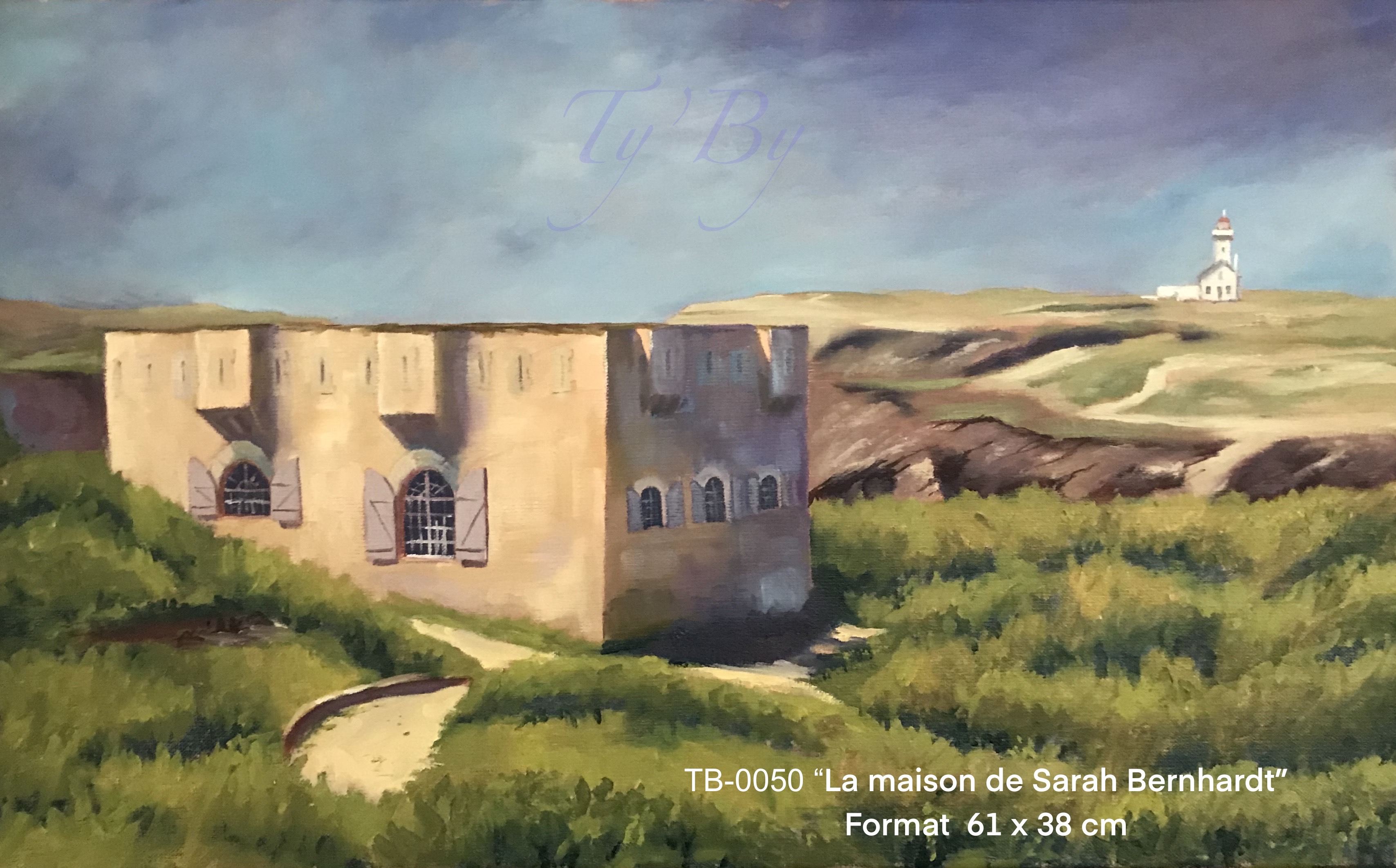 Ty by artiste peintre quiberon tb0050