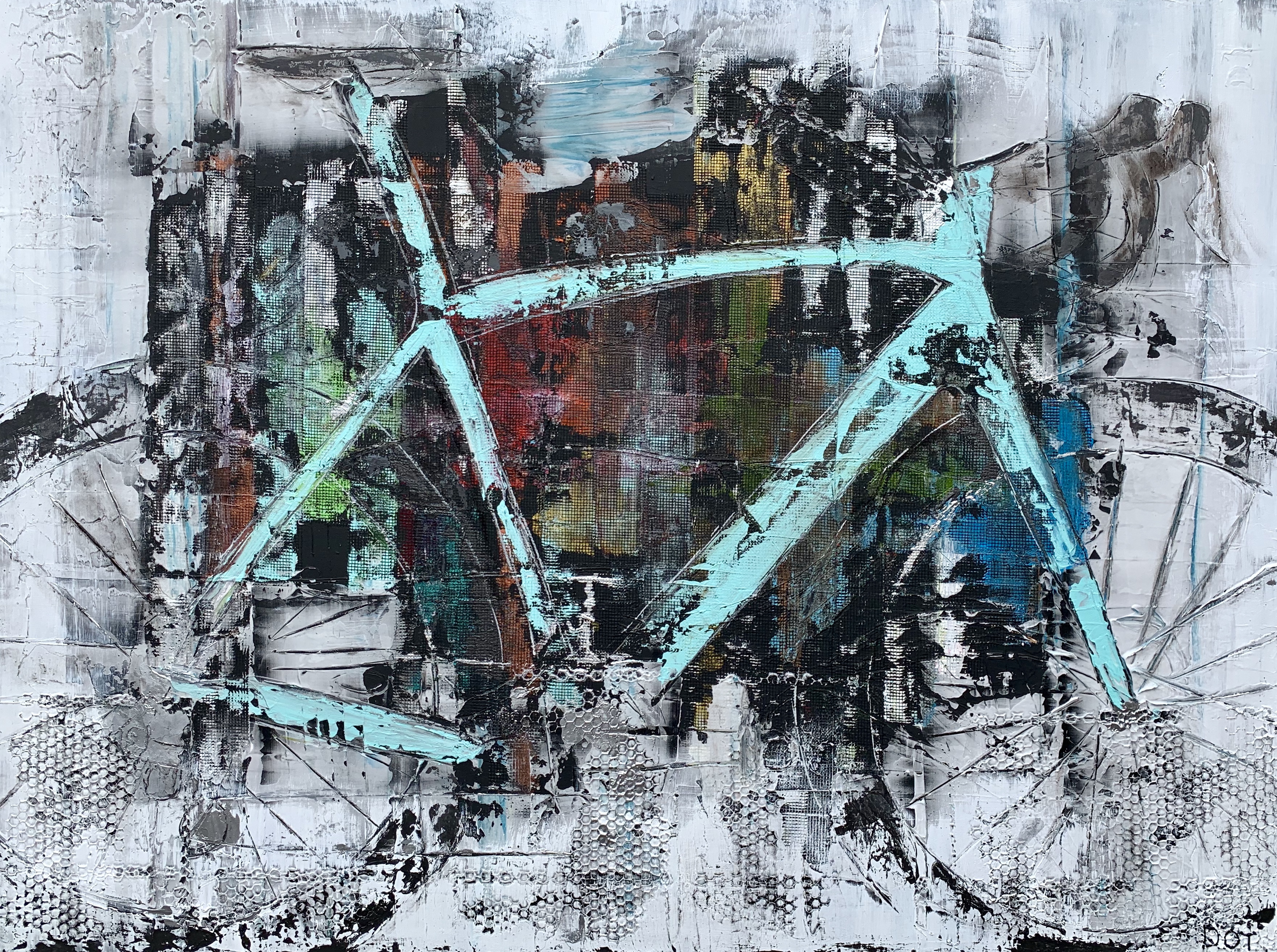 Maines
Acrylique 48 x 36 po