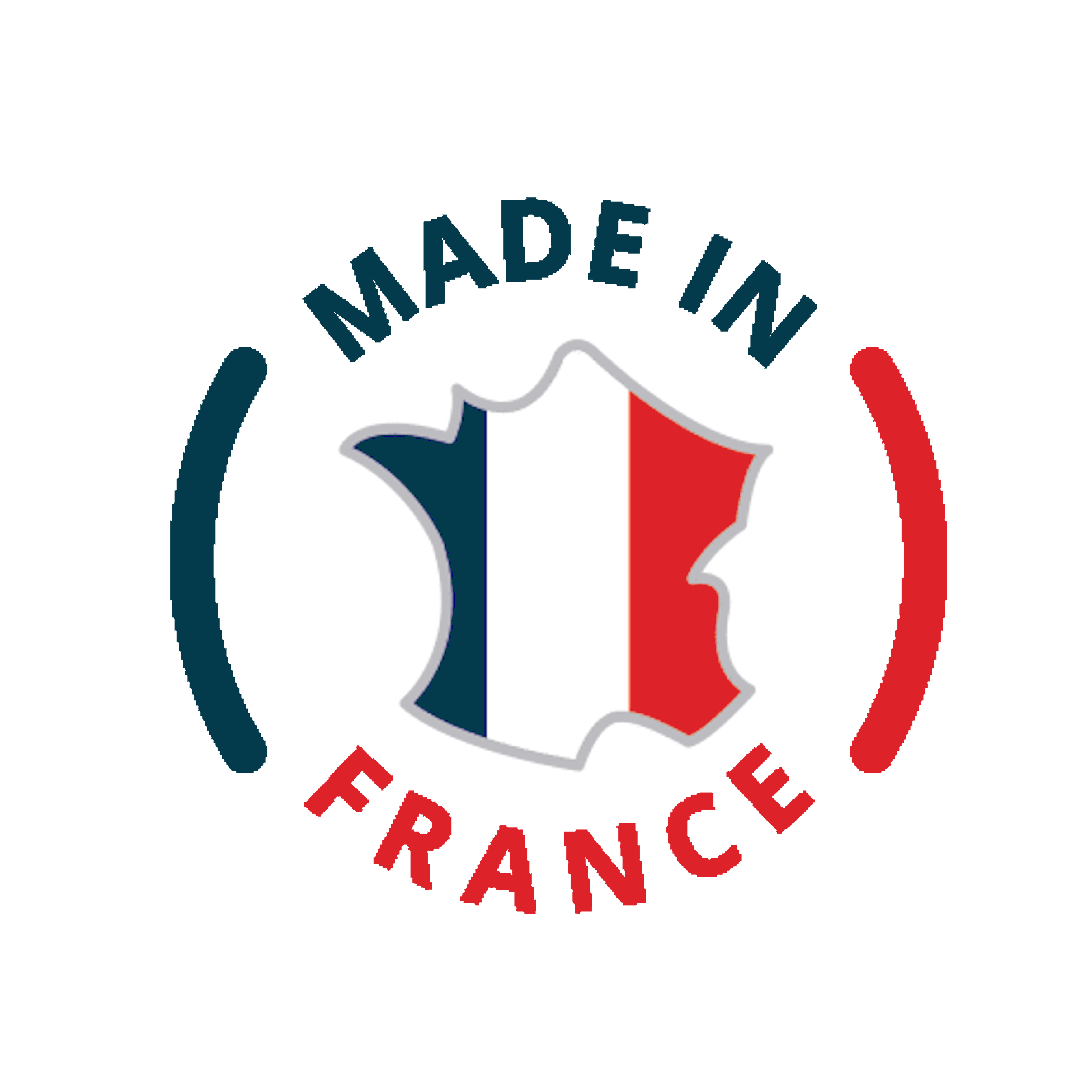 Logo made in france CABANE A JOUETS : jouets en bois, made in France et made in Europe, kits créatifs, draisienne, jeux de société enfant et famille 