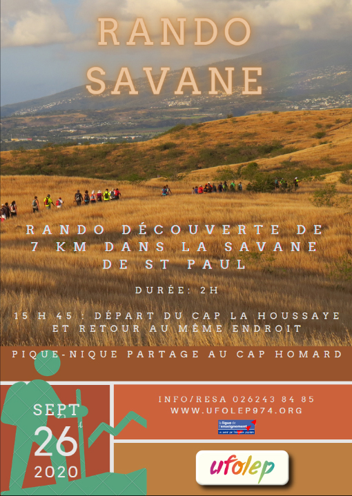 UFOLEP Réunion
Randonnée savane St Paul