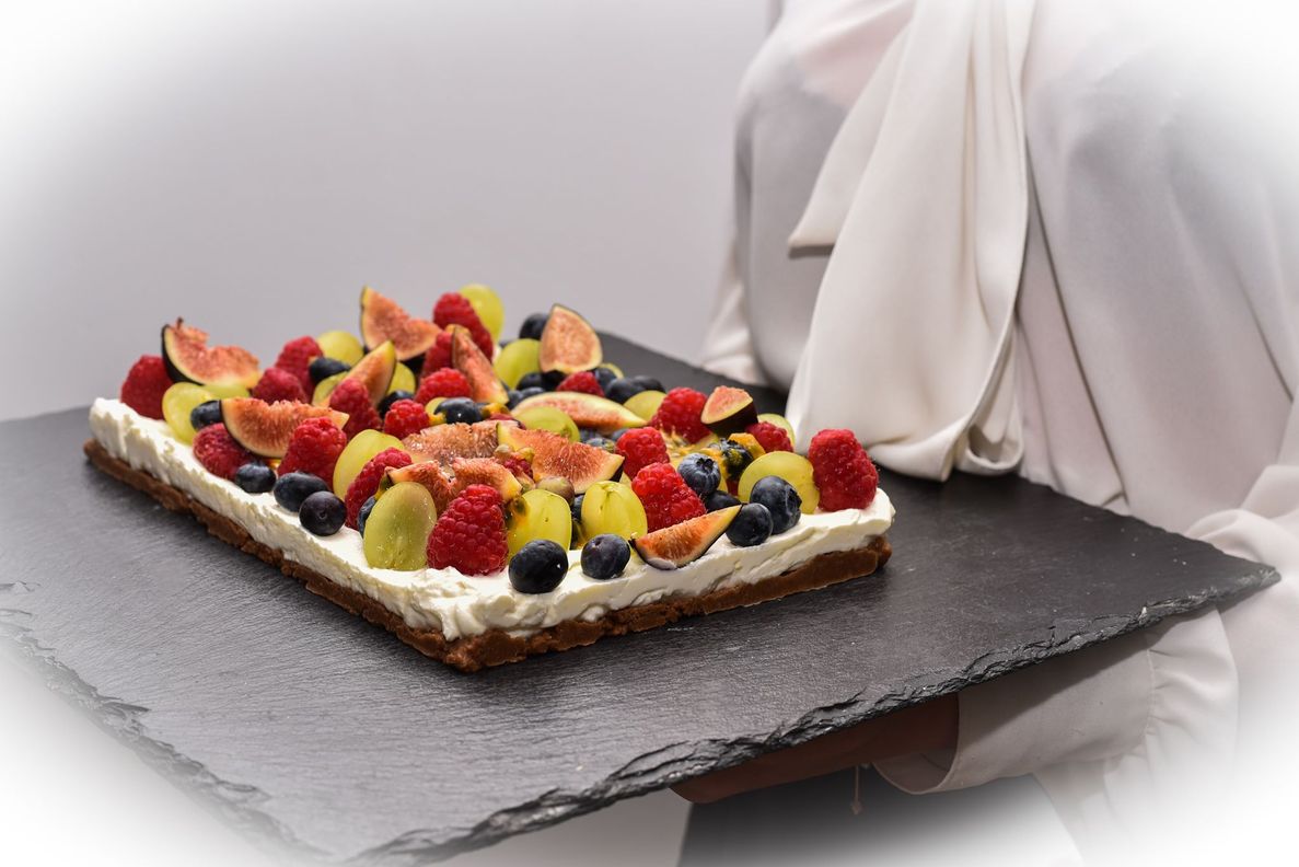 Tarte aux fruits sans cuisson