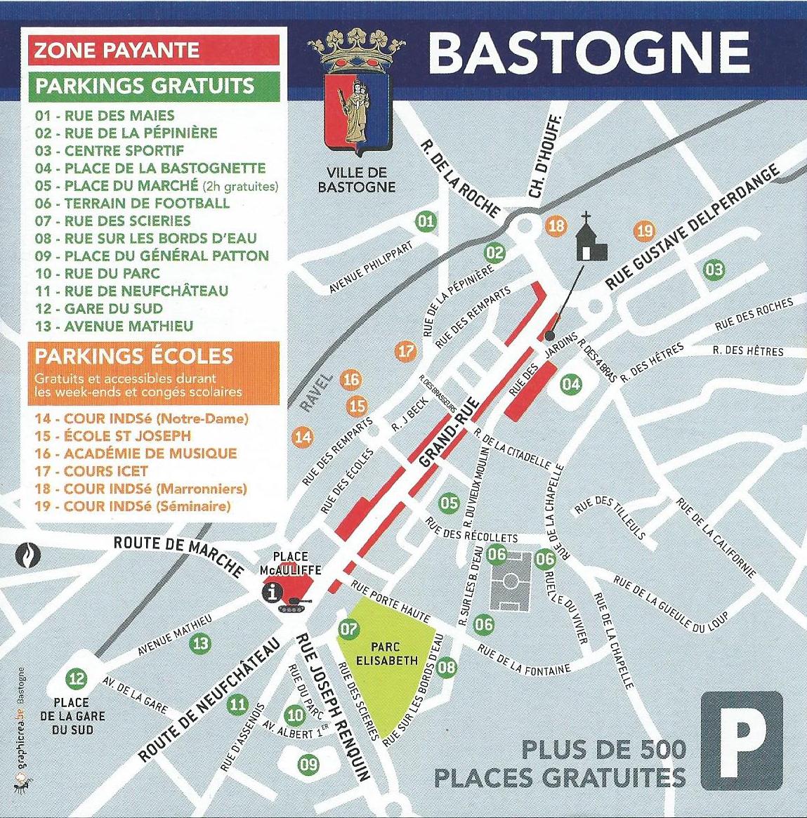 Parkings-Bastogne
