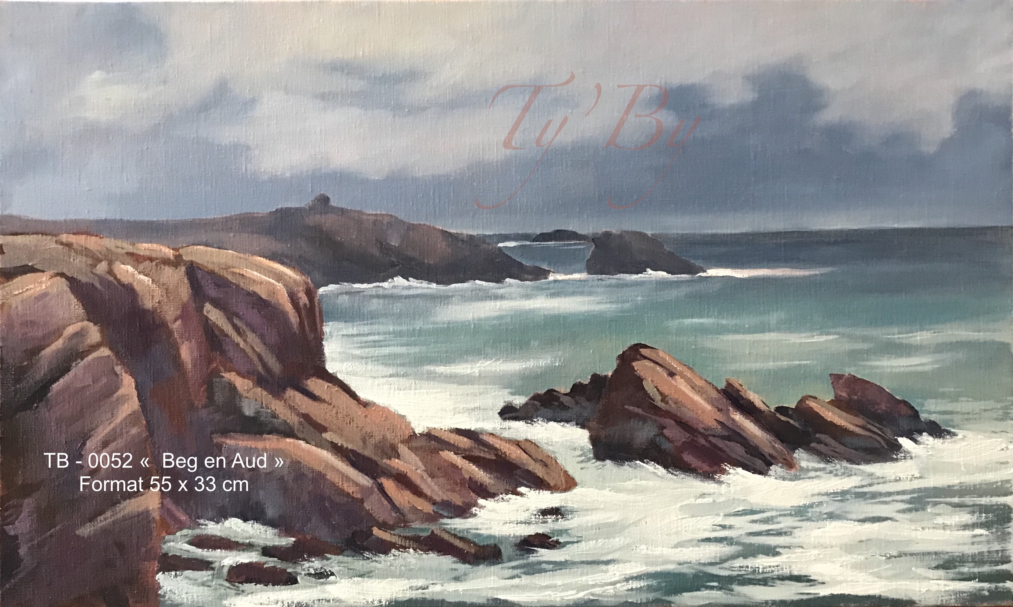 Ty by artiste peintre quiberon tb0052