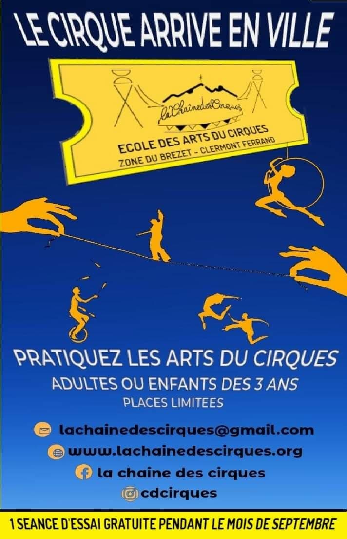 🎪📣 LE CIRQUE S'INSTALLE AU BRÉZET 📣🎪⁣