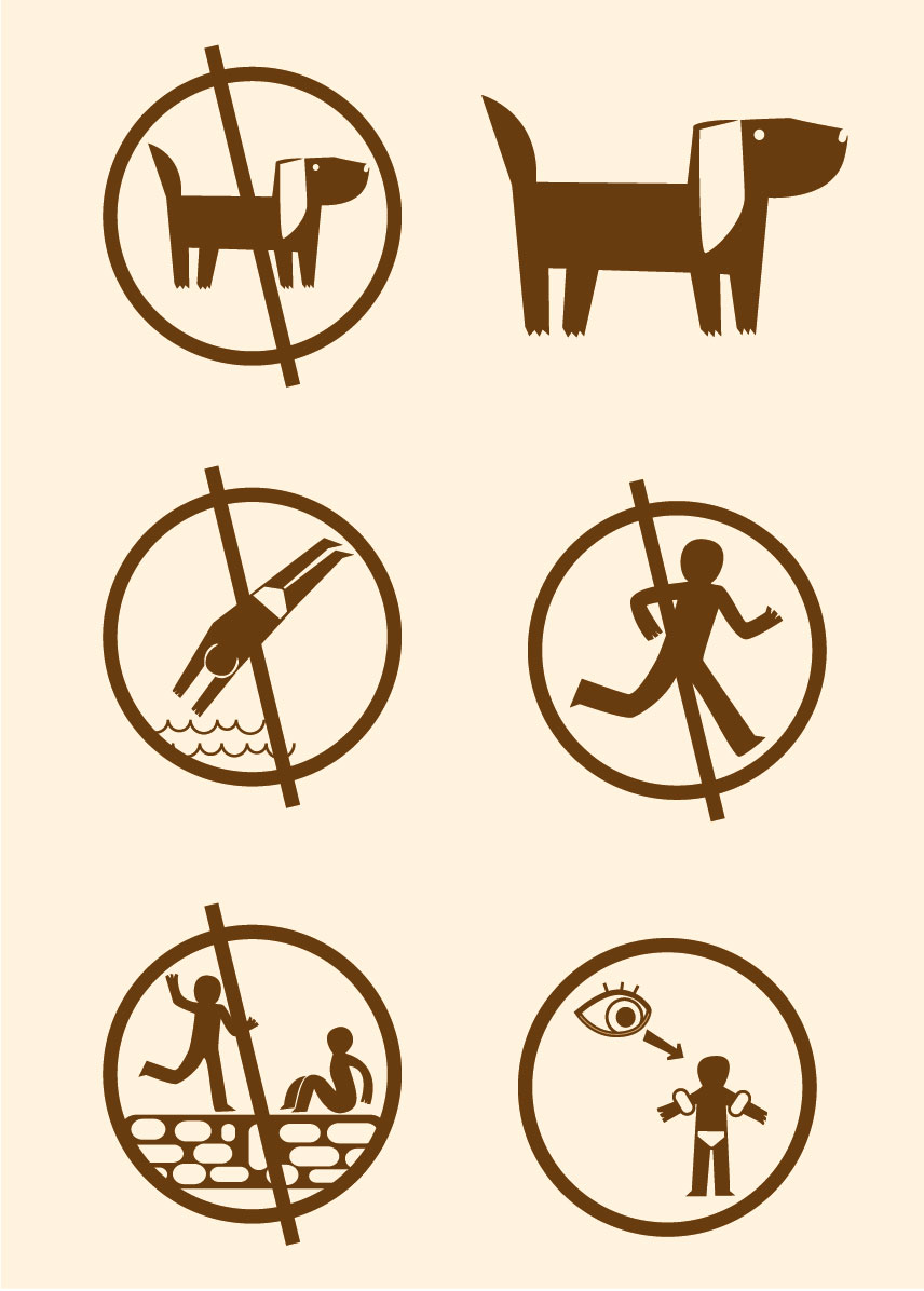 Pictos piscine