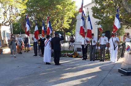 27 août - Cérémonie à St Mandrier