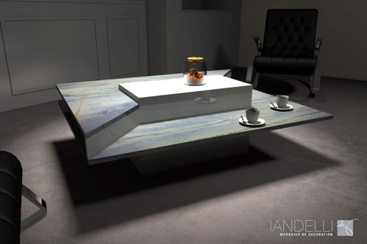 Table en macauba