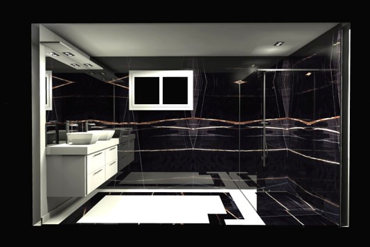 Salle de bain sahara