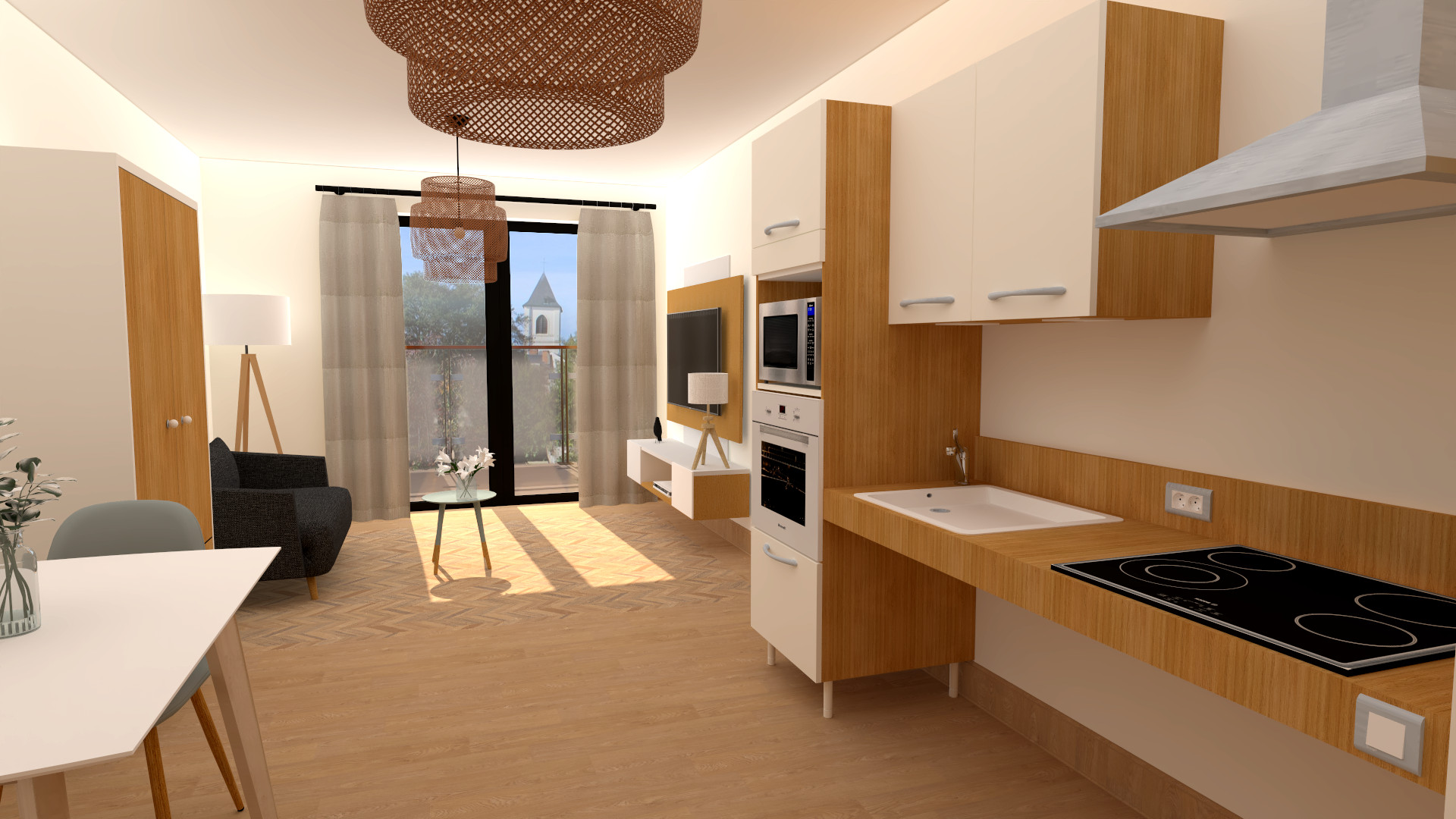Sejour cuisine vue 3g gerflor