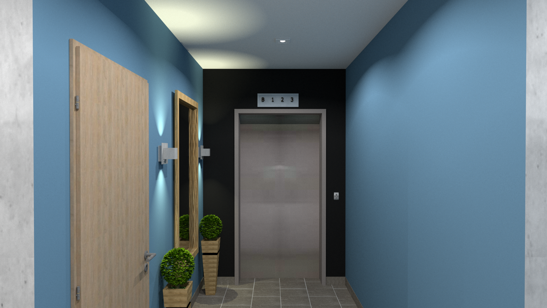 Etage 2 vue 1