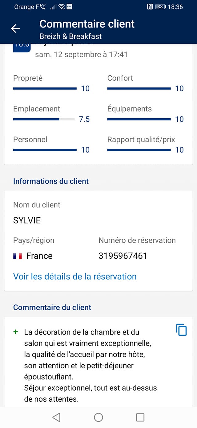 Commentaire 12 septembre