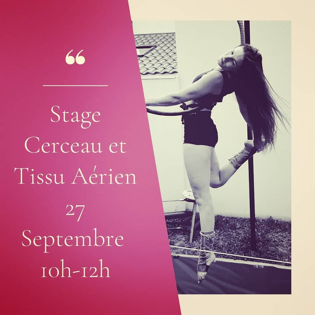 Stage Aériens : Cerceau et Tissu