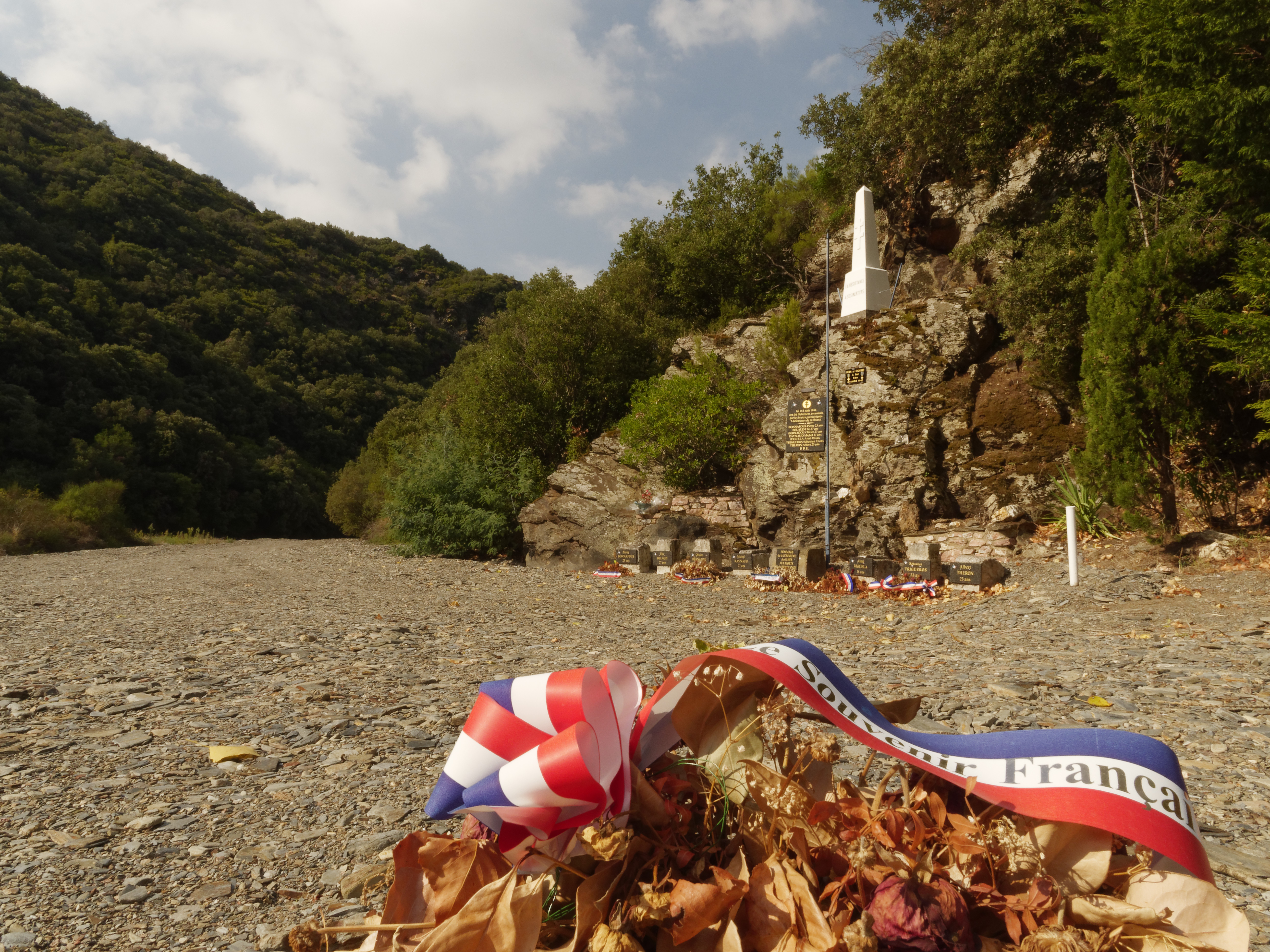 Les Ilhes, Monument aux Morts, 8 aout 1944, Maquis Armagnac