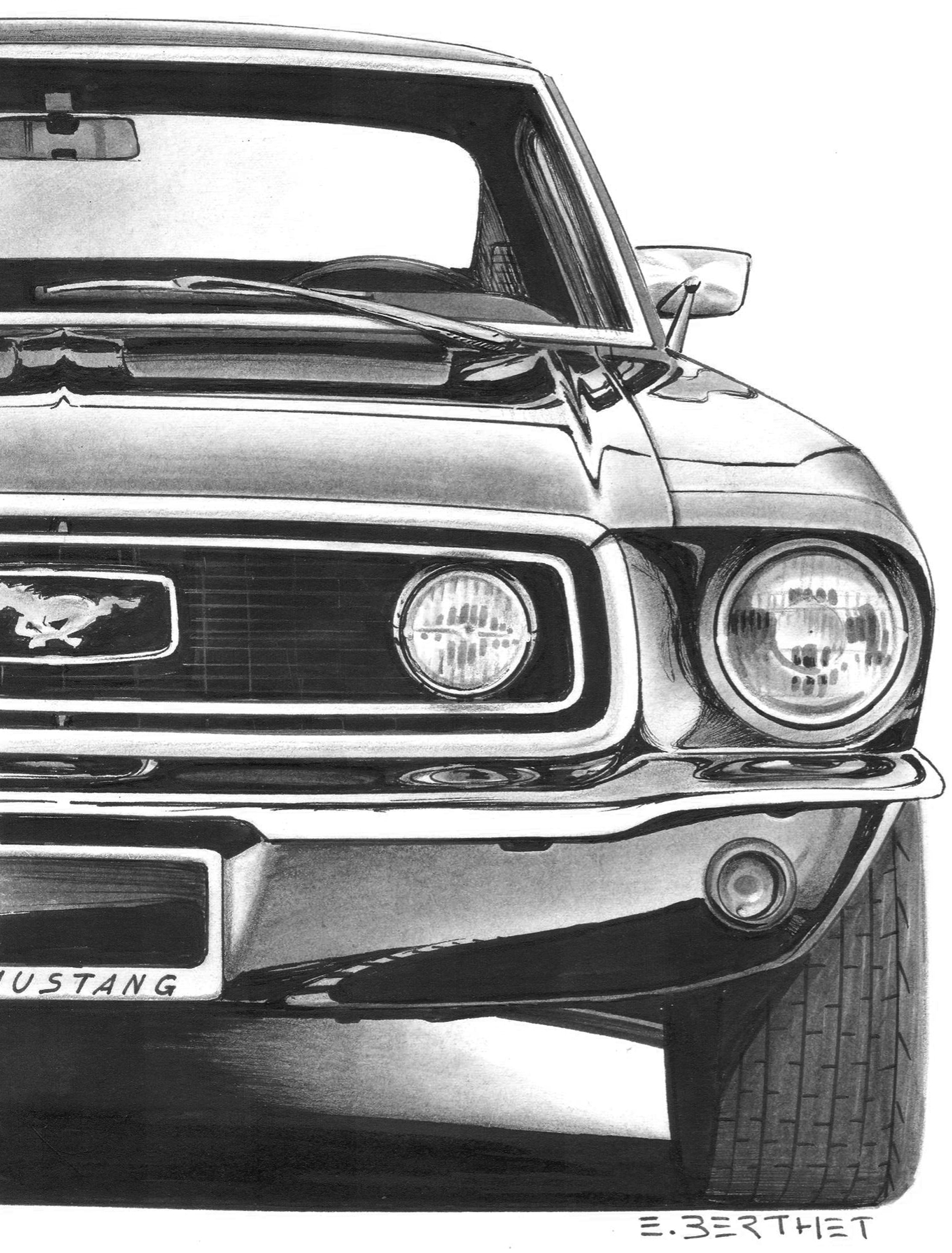 Mustang vue face 24x30 001
