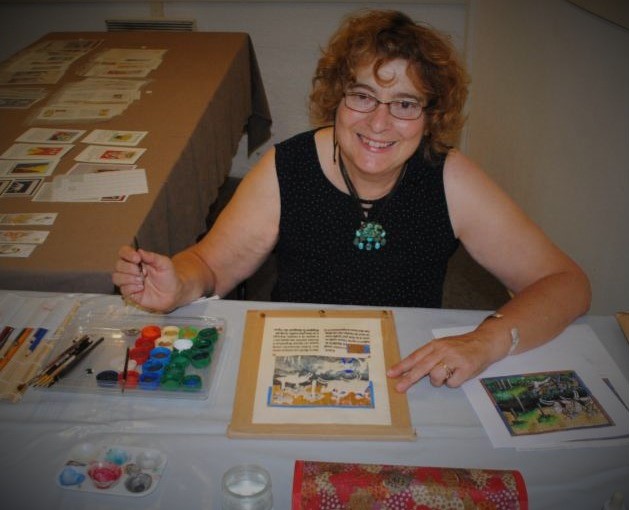 Lise Parramon, photo journée du Patrimoine, Montolieu Village du livre.