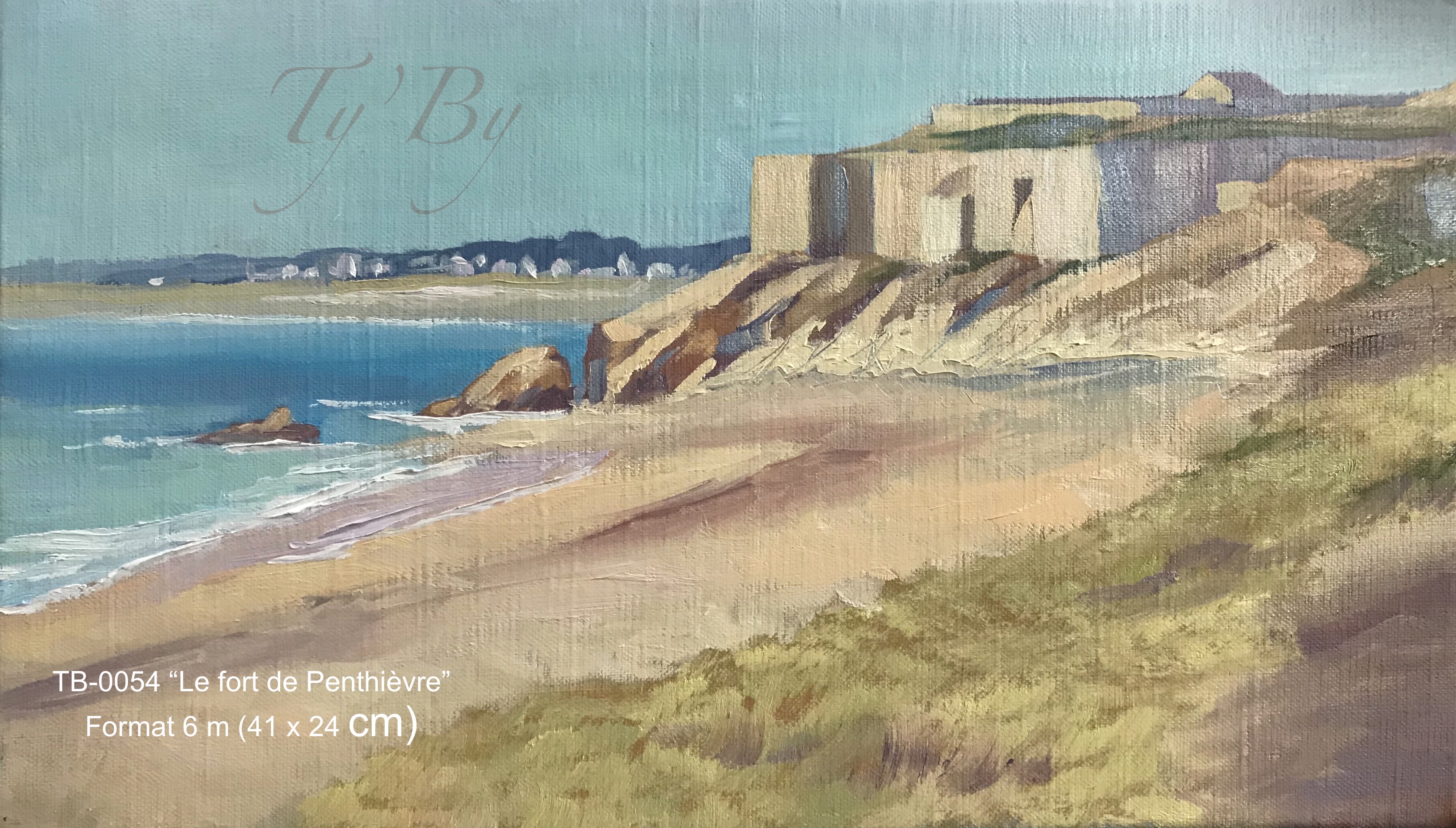 Ty by artiste peintre quiberon tb0054