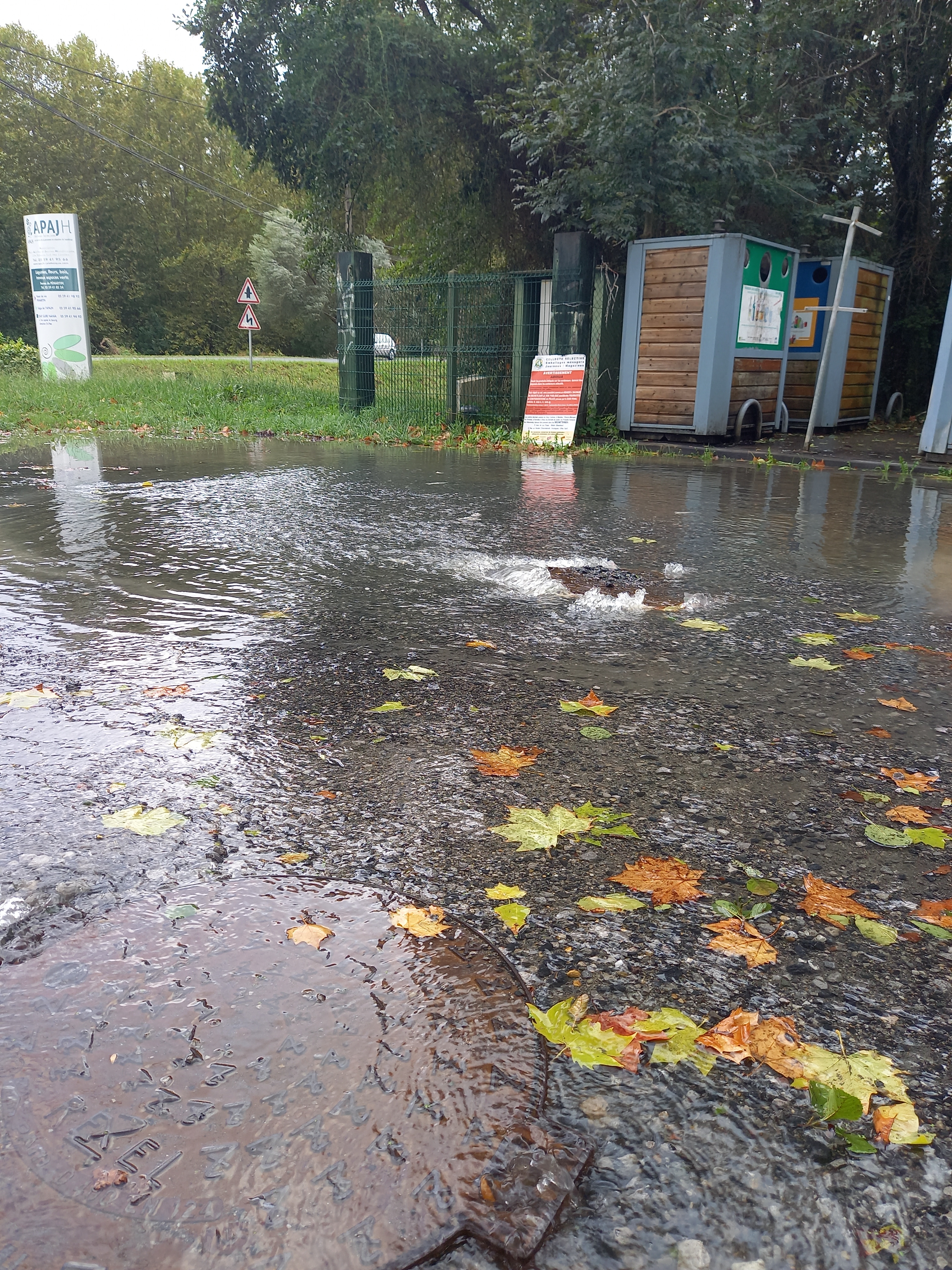 Après la pluie la pollution !