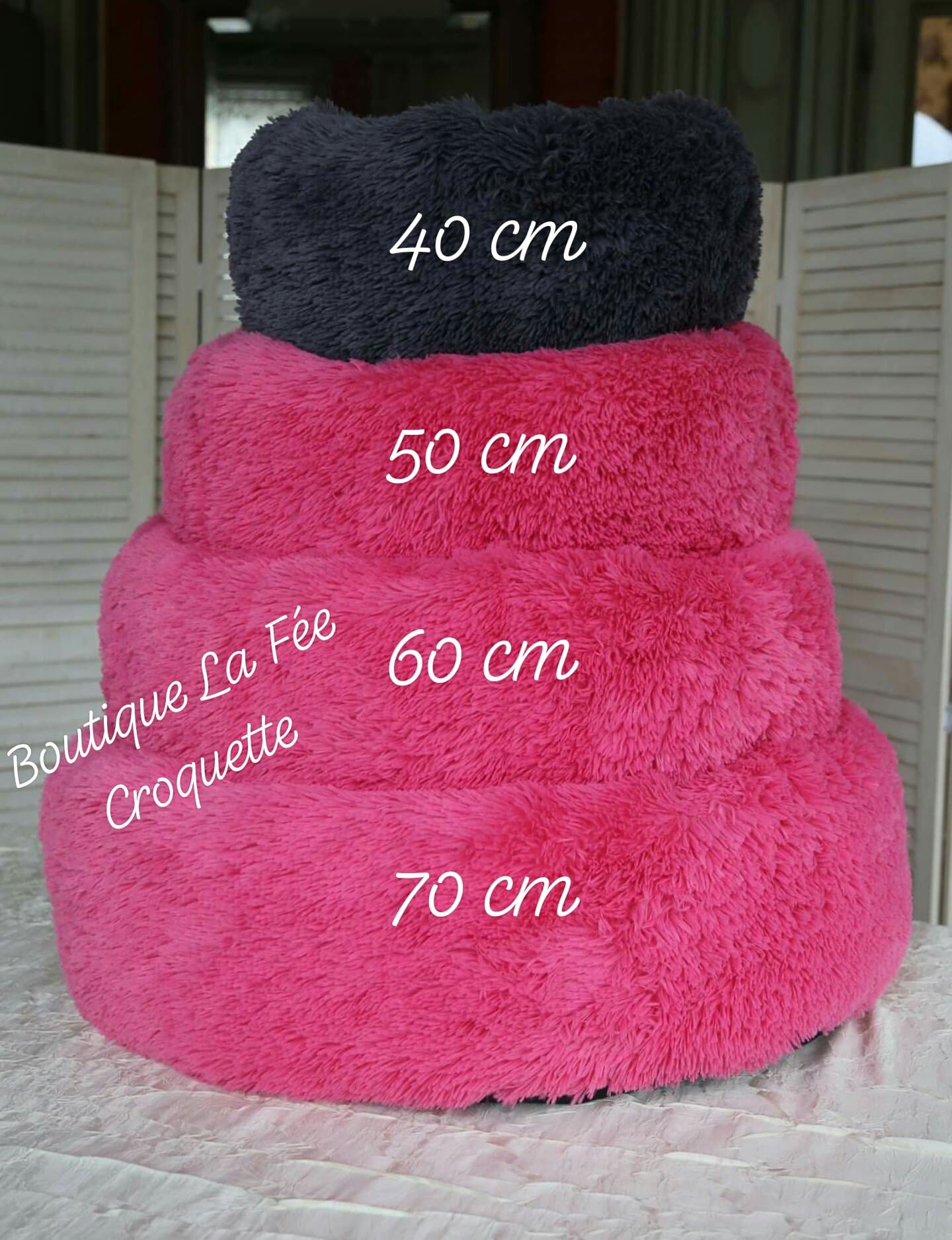 Doudou tailles differentes