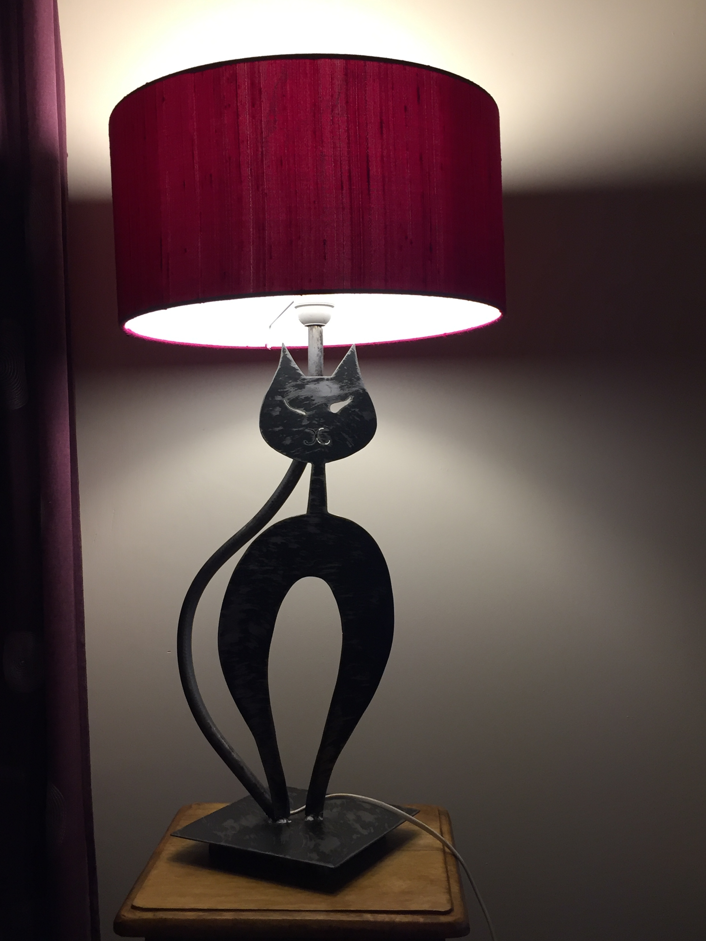 Lampe chat 9