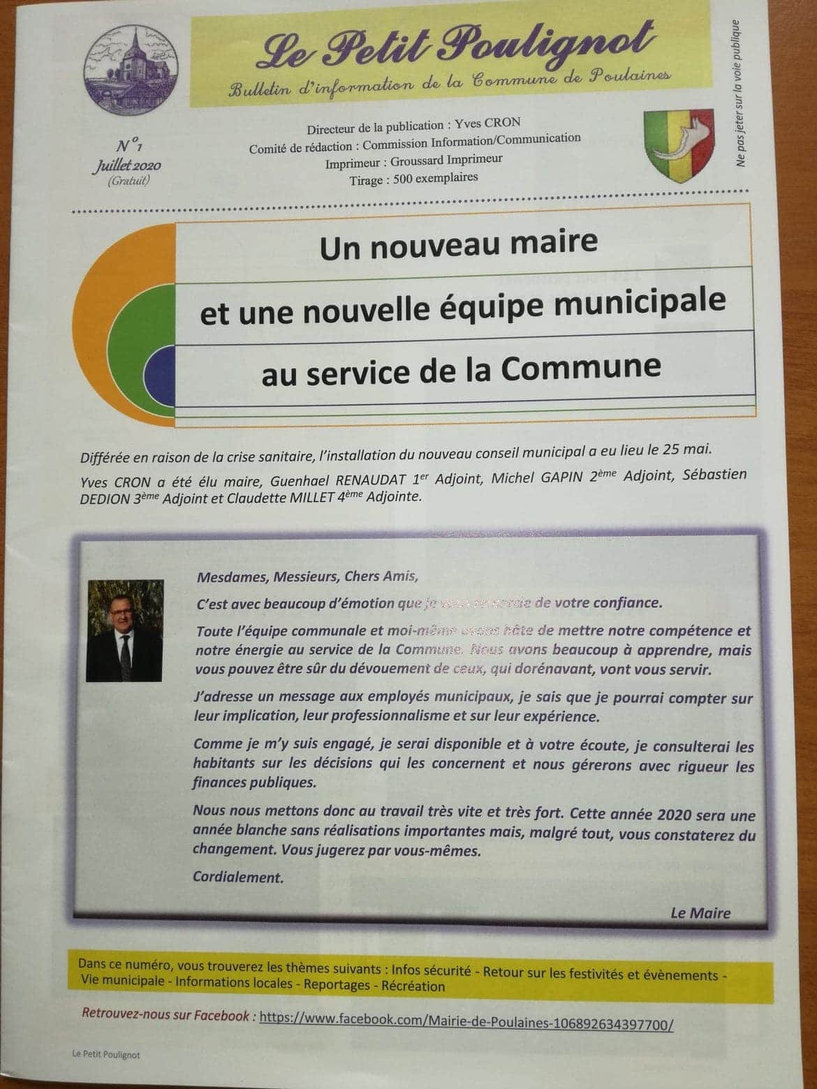 Le Petit Poulignot est arrivé
