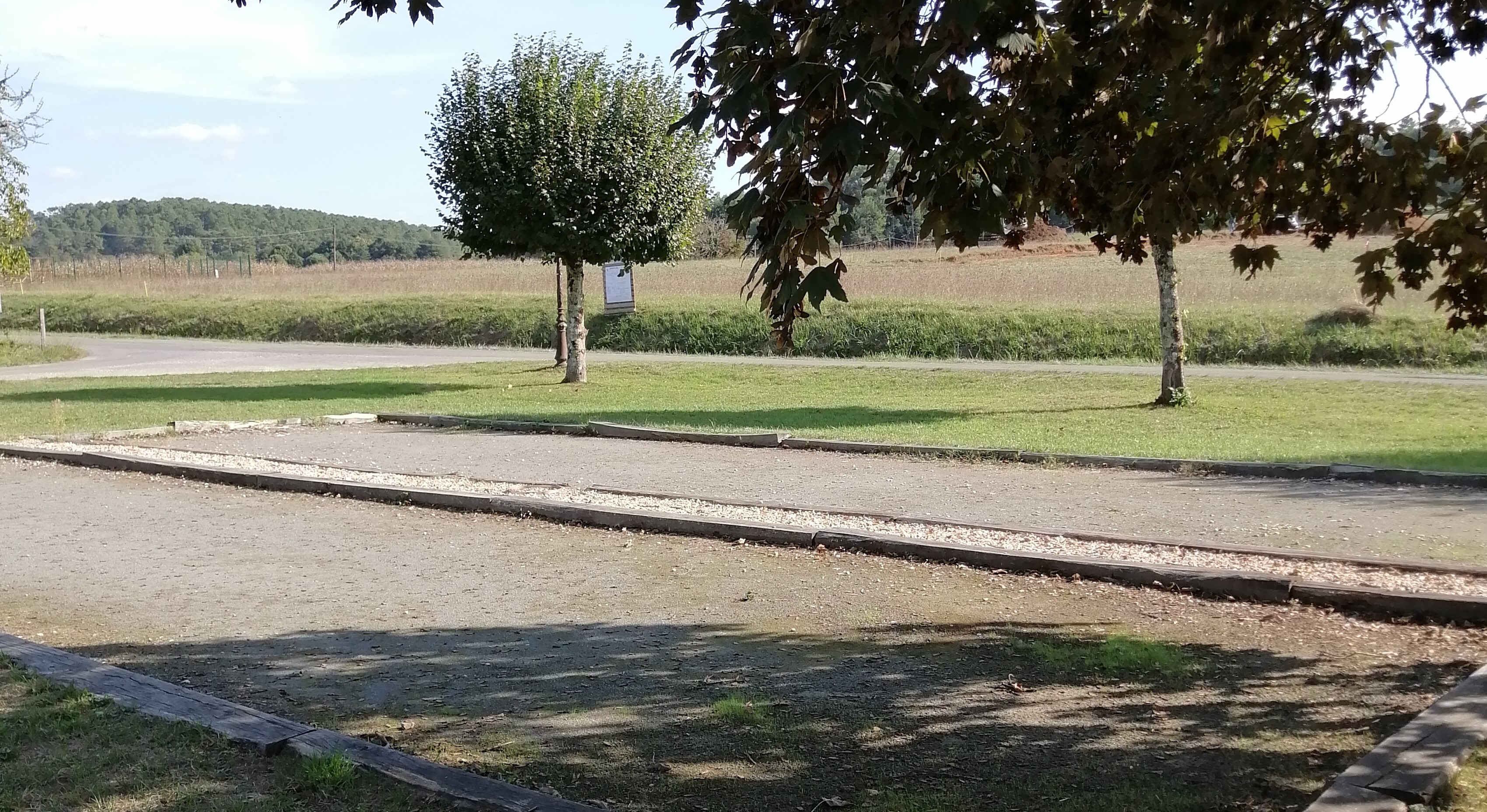 Terrain de boules