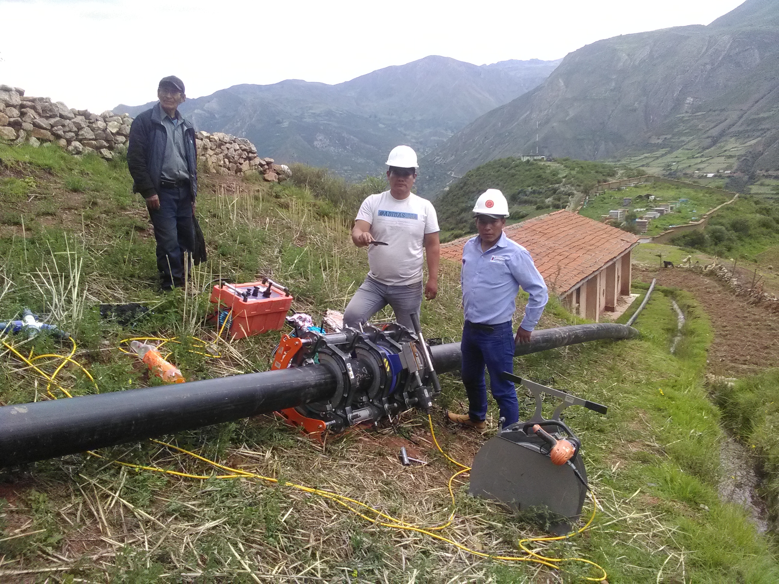 Instalacion de termufusion y edwin conrica