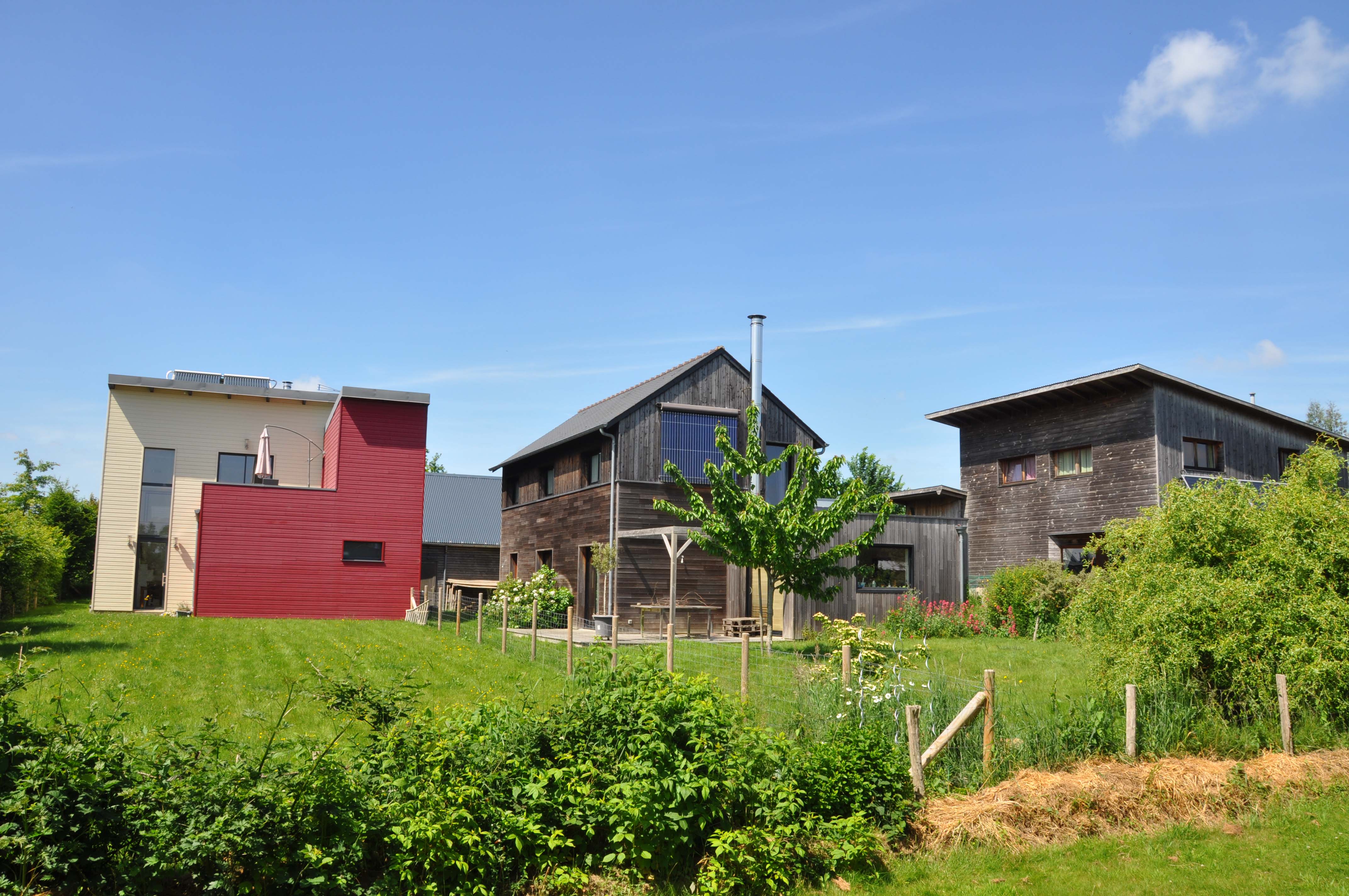 Maisons écologiques, quartier écologique 