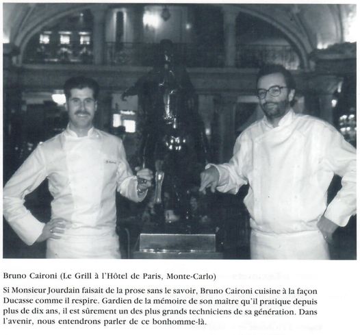 Bruno Caironi prend la direction du Grill à l'hôtel de Paris, Monte-Carlo