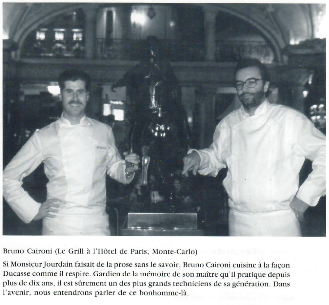 Bruno Caironi prend la direction du Grill à l'hôtel de Paris, Monte-Carlo