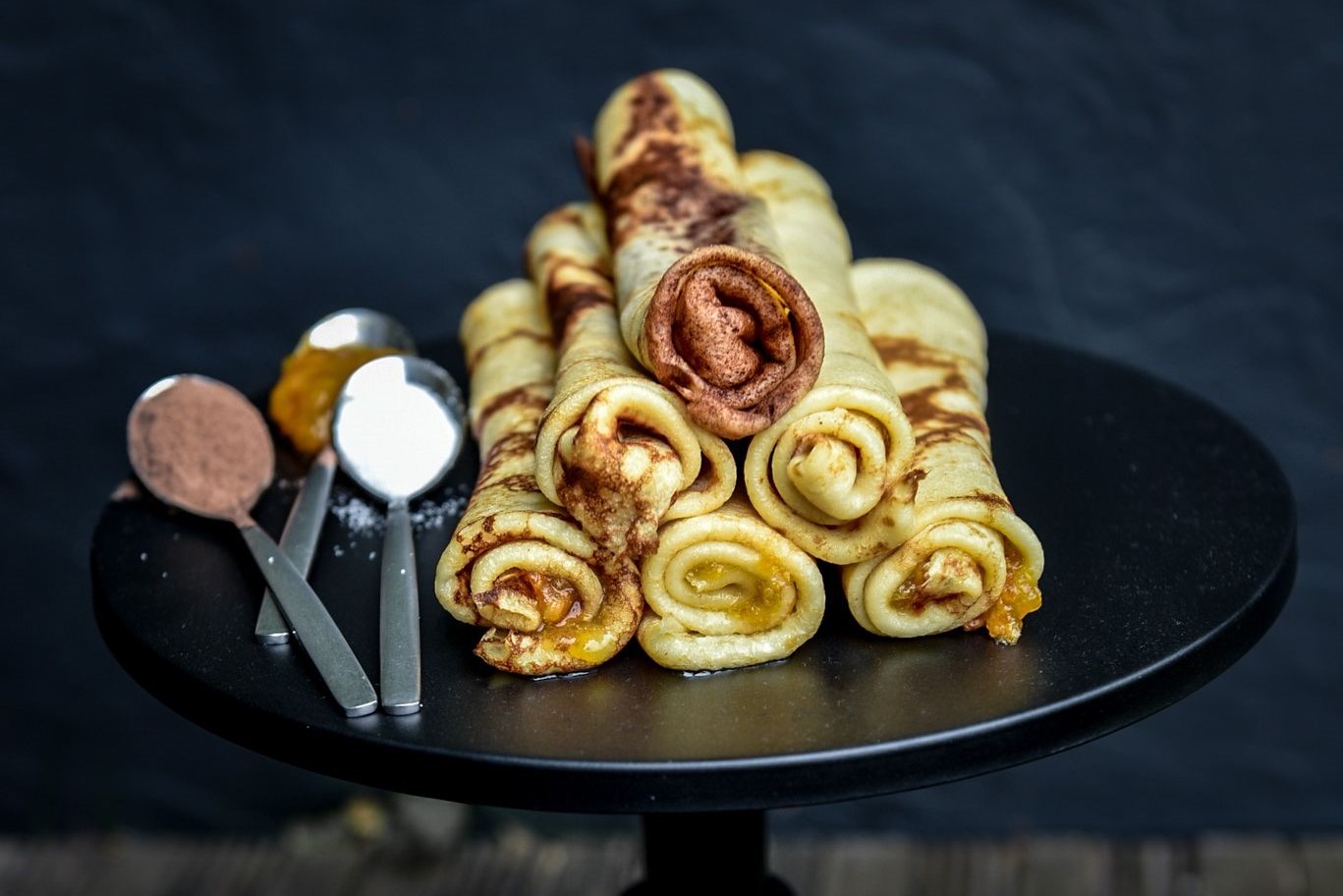 Crêpes roulées