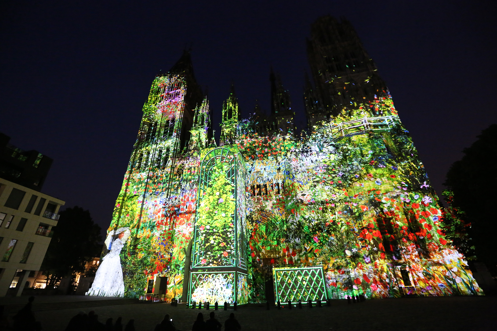 Rouen cathedrale de lumiere 2 la crea