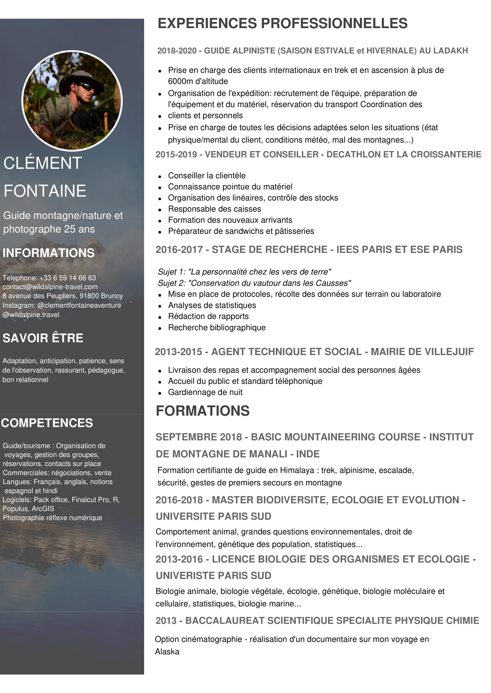Clement Fontaine CV-2020-1-1