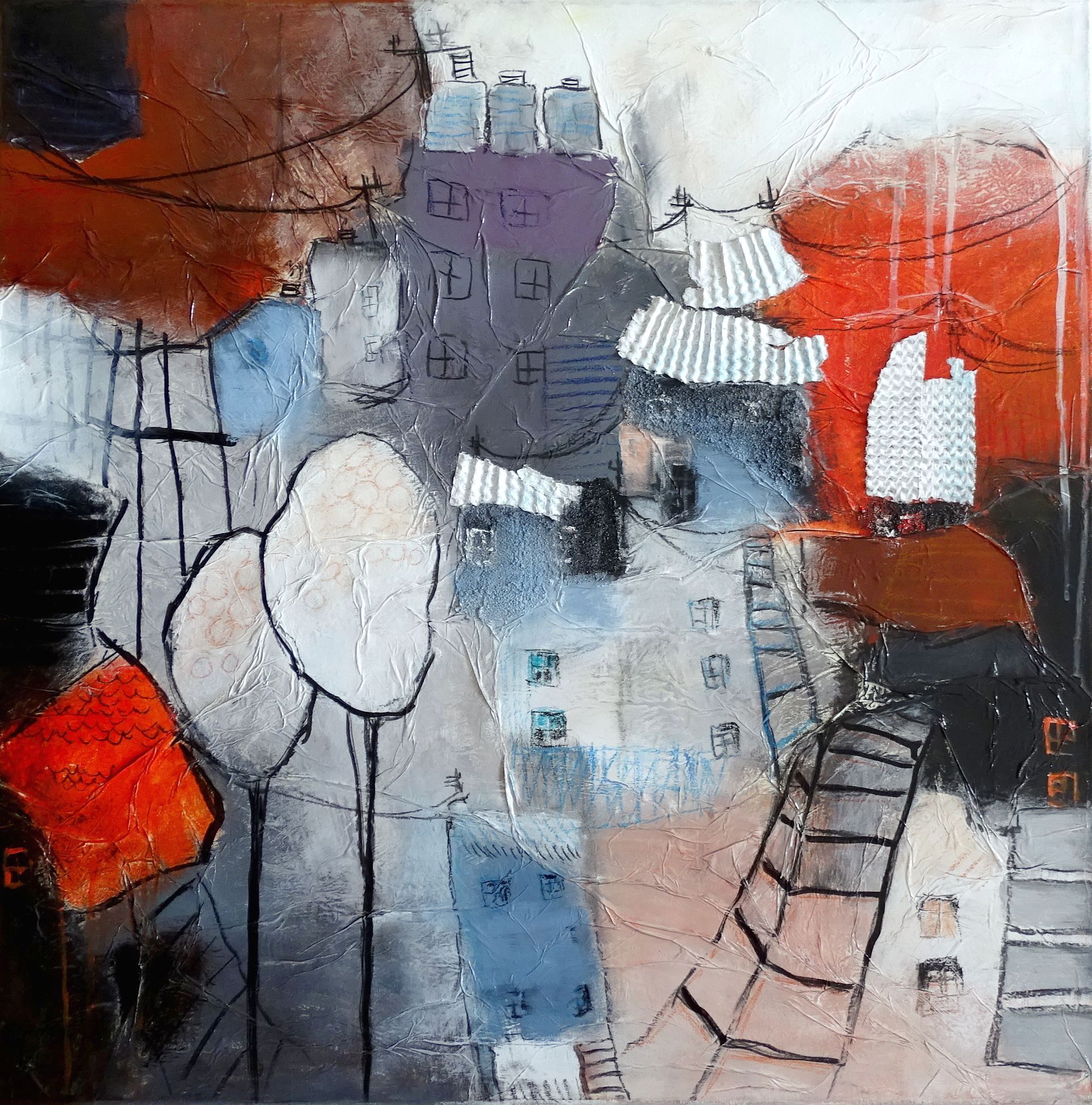 E vieux quartier 80 x 80