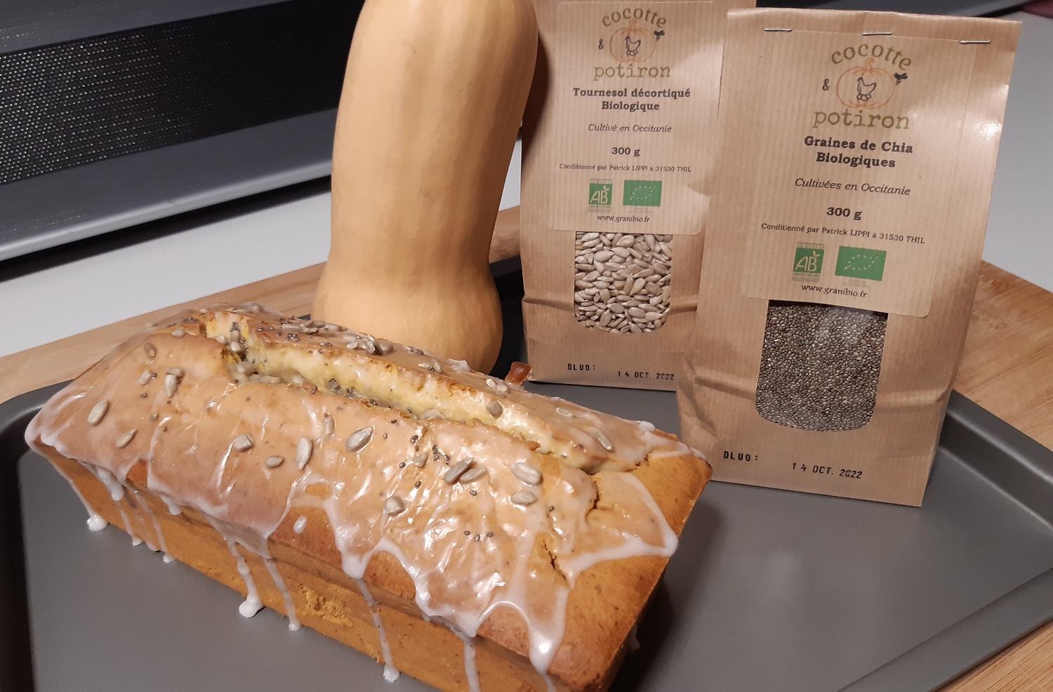 Recette : Cake butternut façon pain d'épice
