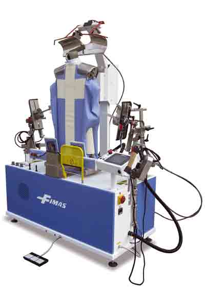 MANNEQUIN AUTOMATIQUE POUR CHEMISES, BLOUSES, VESTES ET MANTEAUX ASPIRANT SOUFFLANT VAPORISANT ET TENSIONANT 389.21