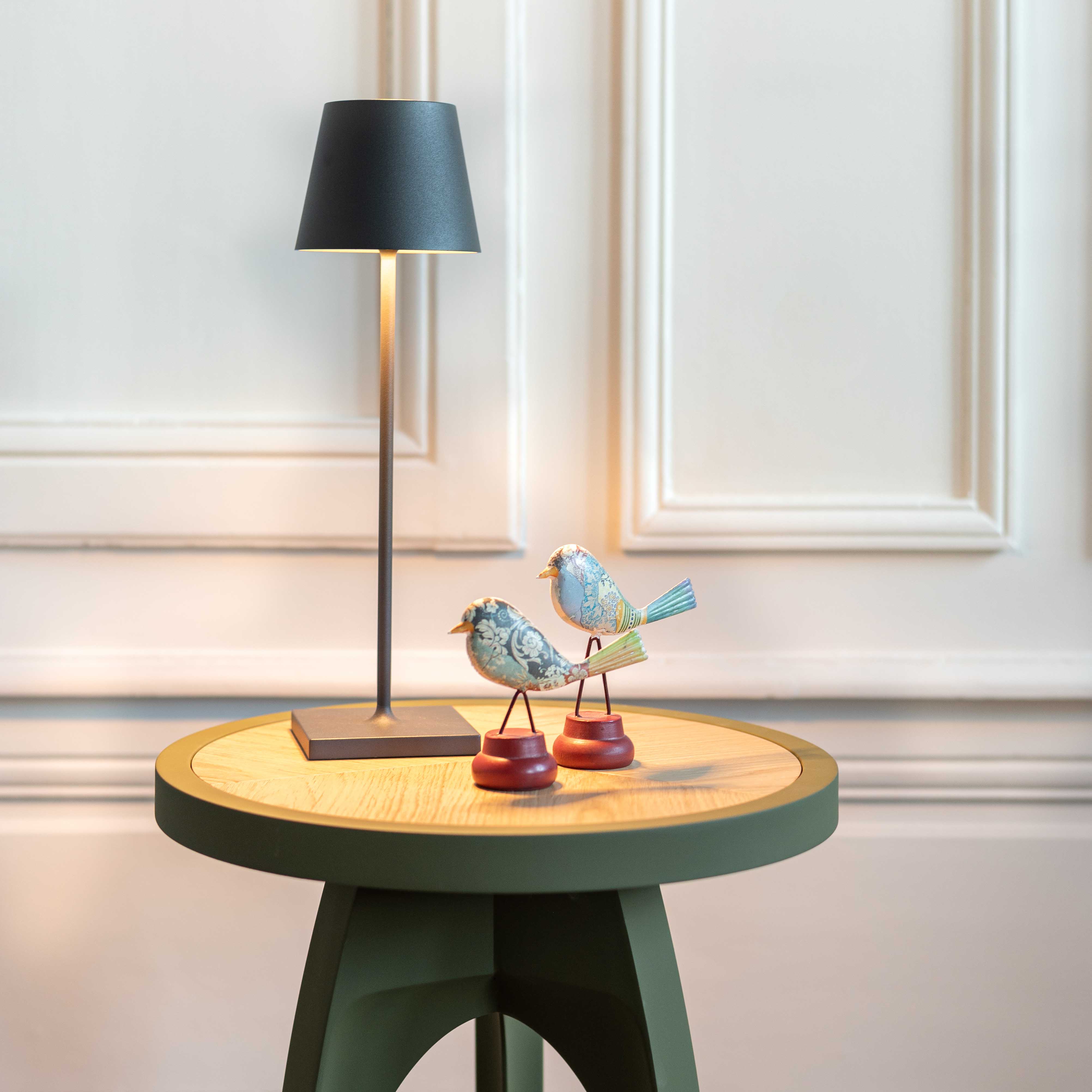 Guéridon personnalisable, table ronde, desserte, meuble d'appoint, mobilier français 