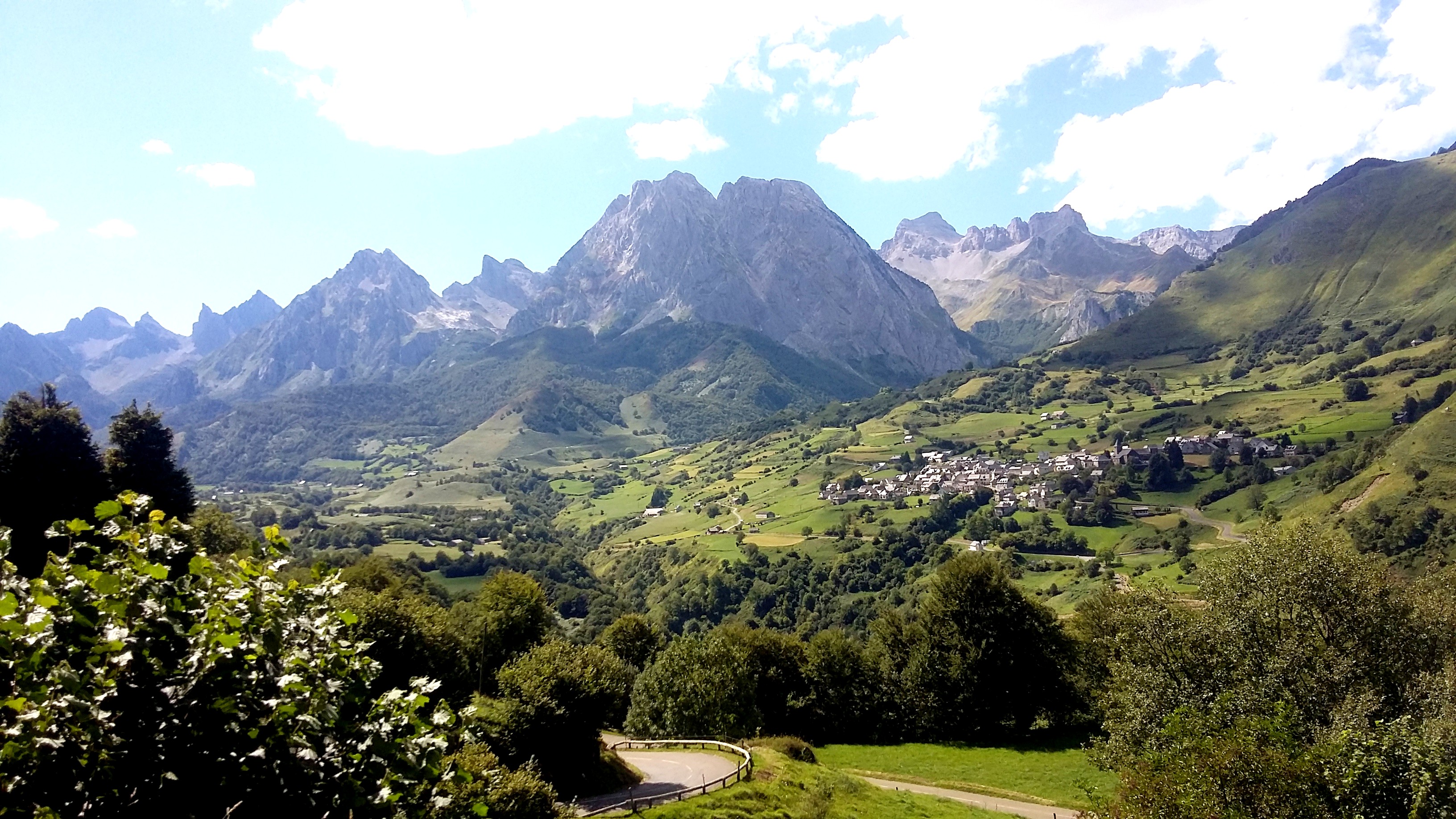 Vue de lescun