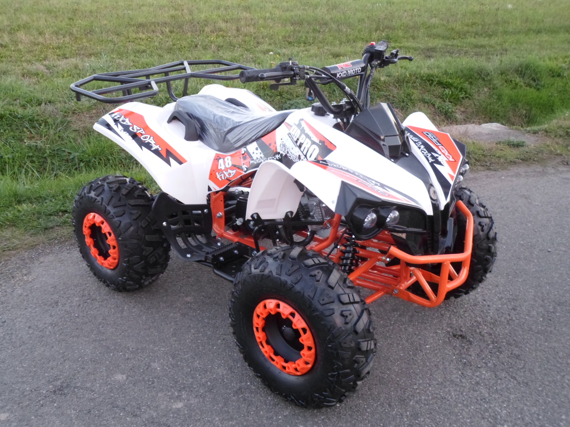 Quad lander 125 orange 2