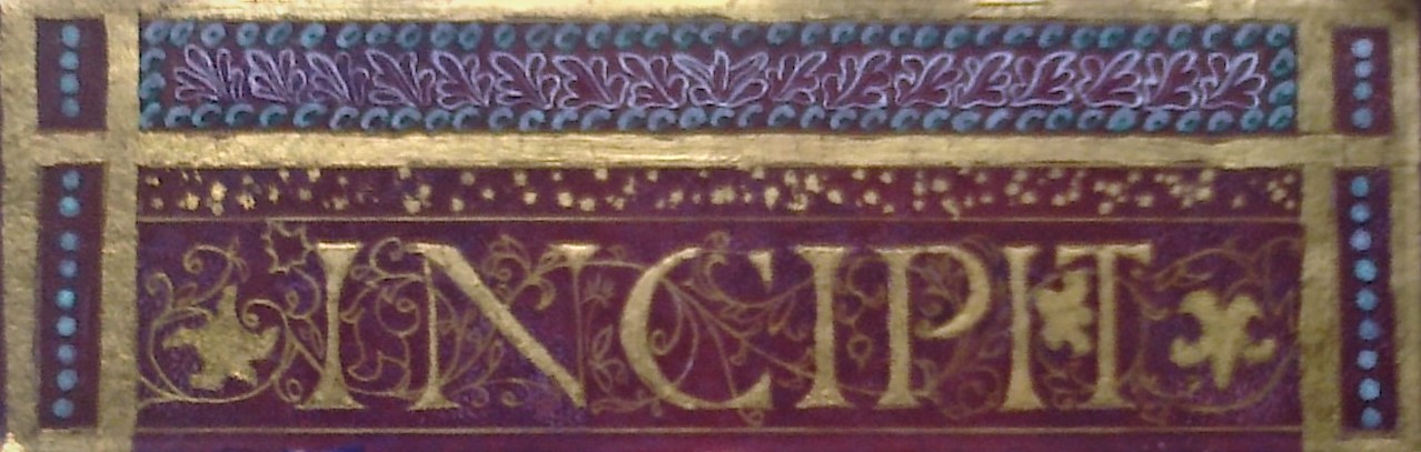 Incipit-cor