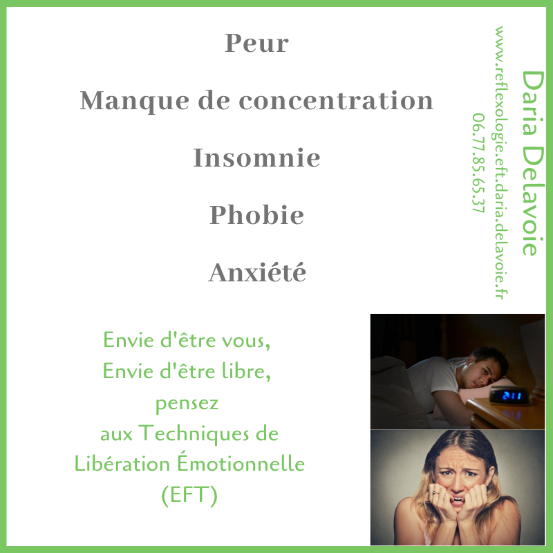 daria delavoie. techniques de liberation emotionnelle. ruy montceau. isere. france. ameliorer les symptomes par les méthodes naturelles. tapping. stress, culpabilité, peur, manque de concentration, insomnie, phobie, anxiété.