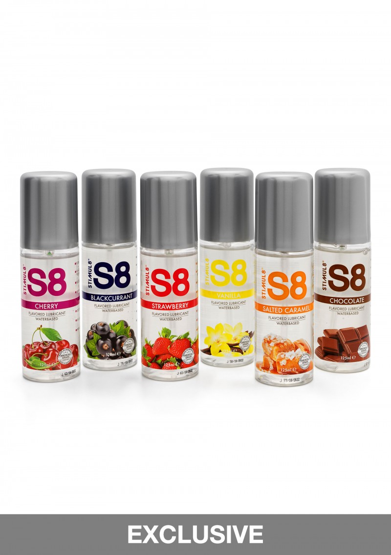 S8 est un choix délicieux pour les consommateurs qui recherchent une glisse sensationnelle et une saveur indulgente, traitant leurs points chauds et leurs papilles gustatives avec une stimulation sensuelle. Cette formule douce et longue durée de S8 est complètement sans parabène, sans phtalate, sans gluten, sans sulfate, et ne contient pas de colorants ajoutés ni de conservateurs agressifs pour un appel «naturel» irrésistible. Avec une approbation de qualité médicale