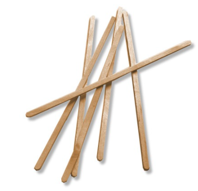 Touillettes en bois