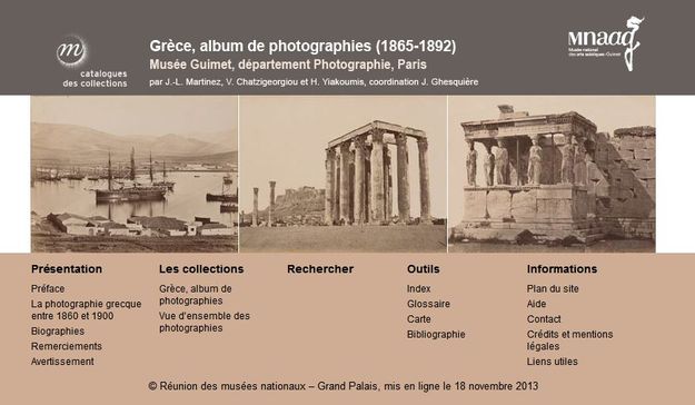 Album photographique XIXe siècle sur la Grèce