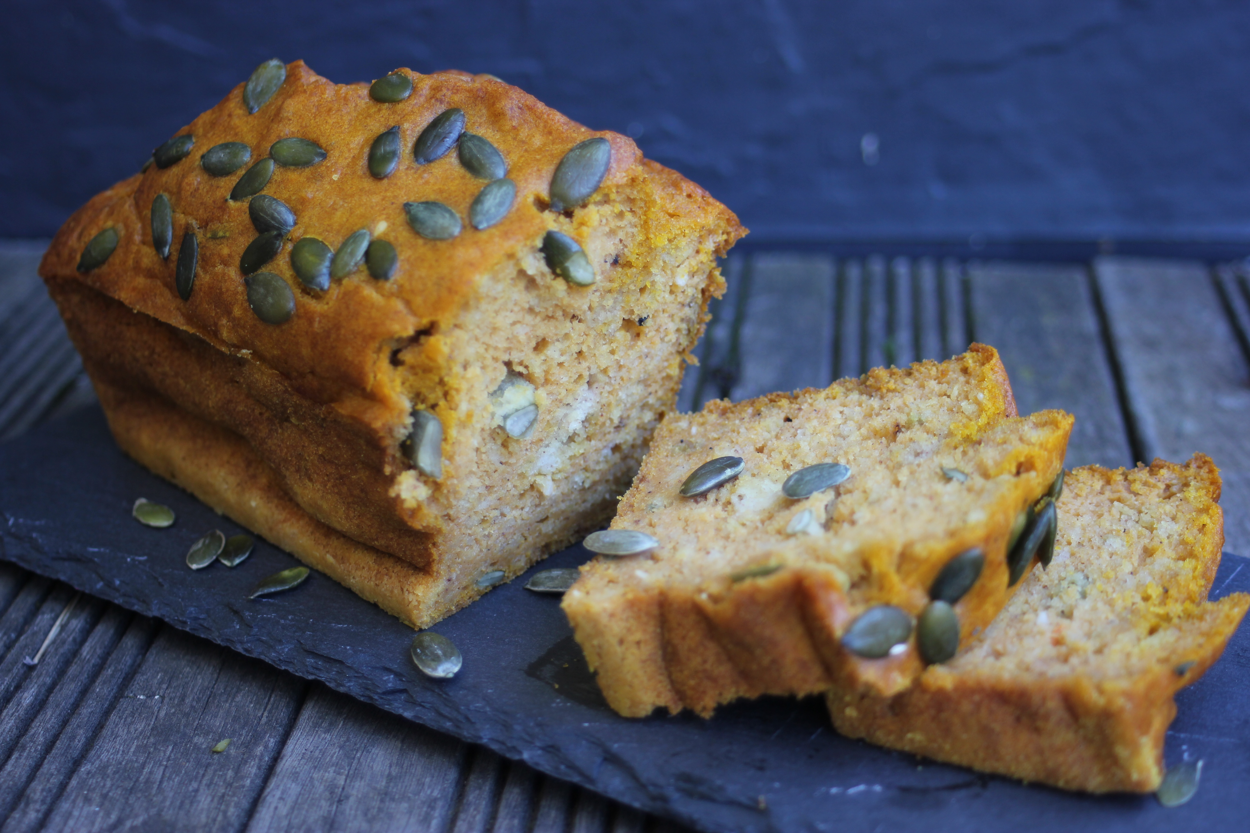 Cake d'automne au potimarron