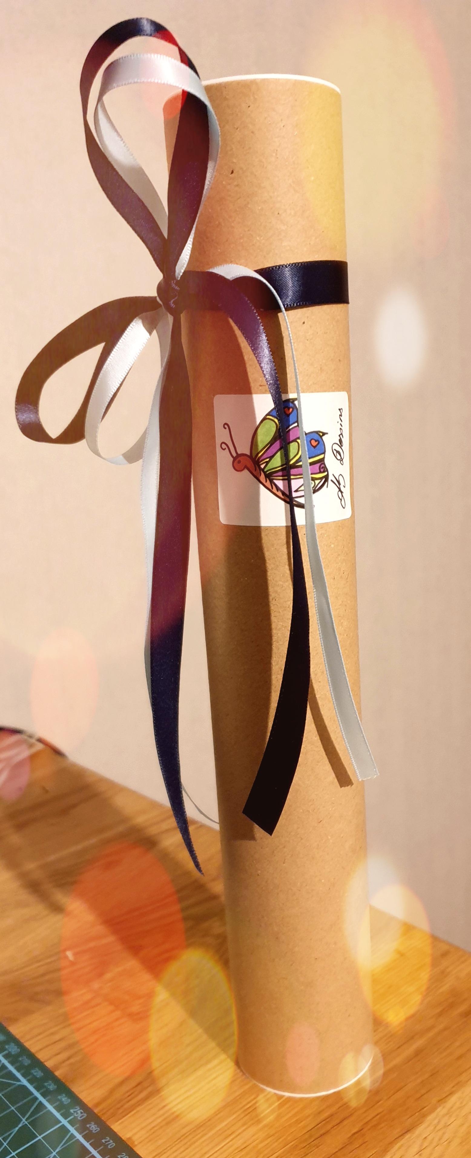 Cadeau-Tube d'expédition